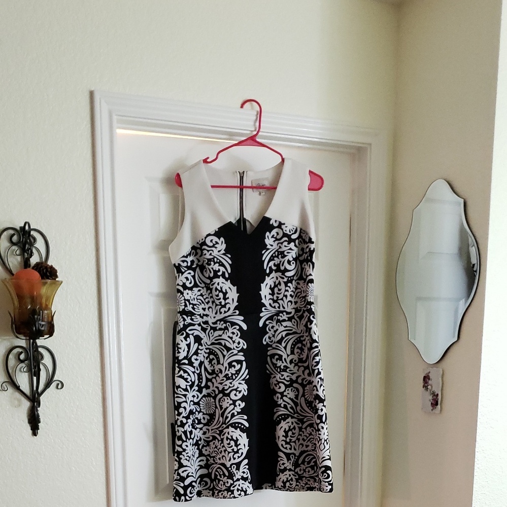 Black & white dress